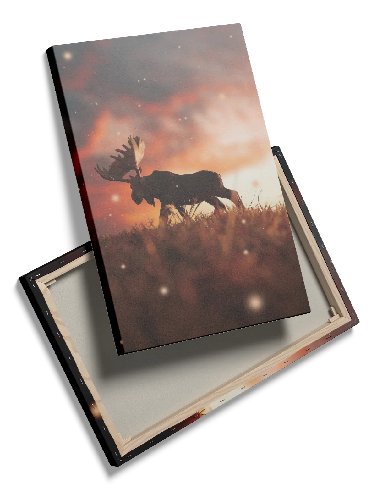 Elg Moose Silhouette Plakat