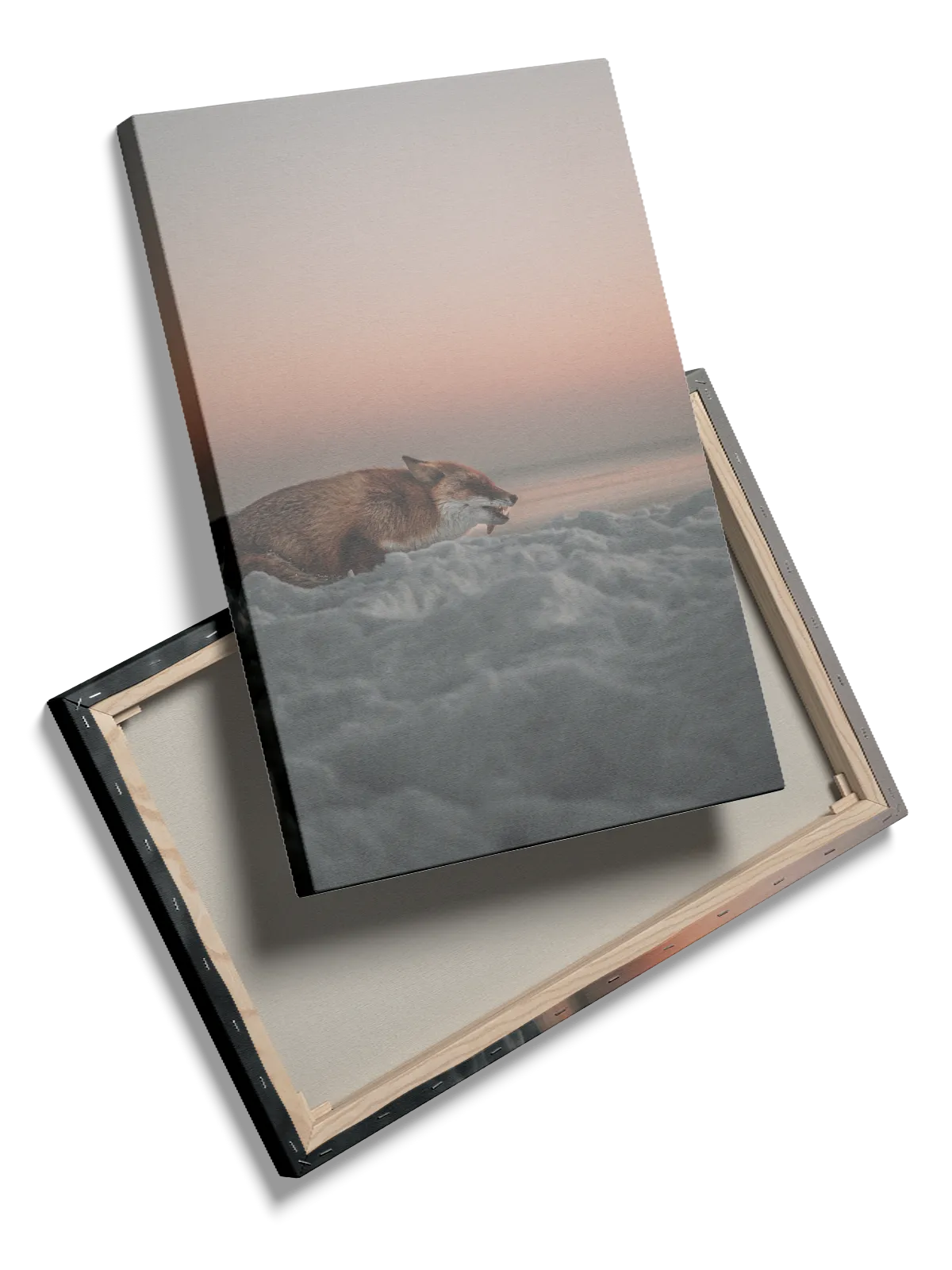 Red Fox Sunset Plakat