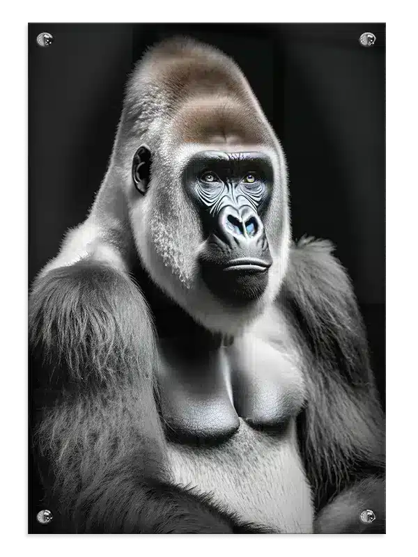 Silverback Gorilla Plakat