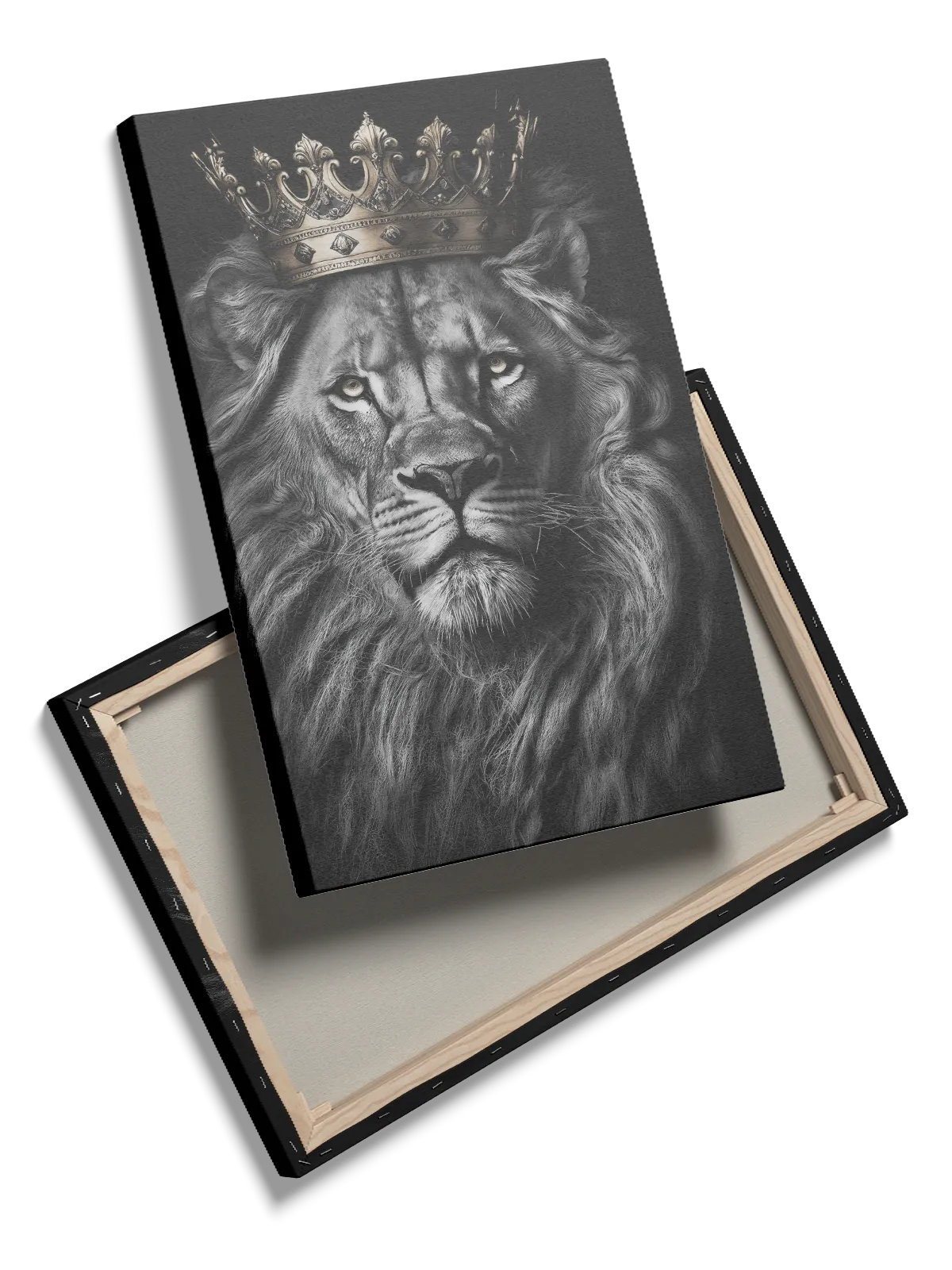 Lion With Crown Plakat