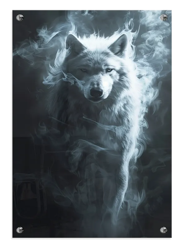 White Wolf Plakat