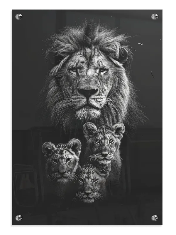 Lion And Plakat