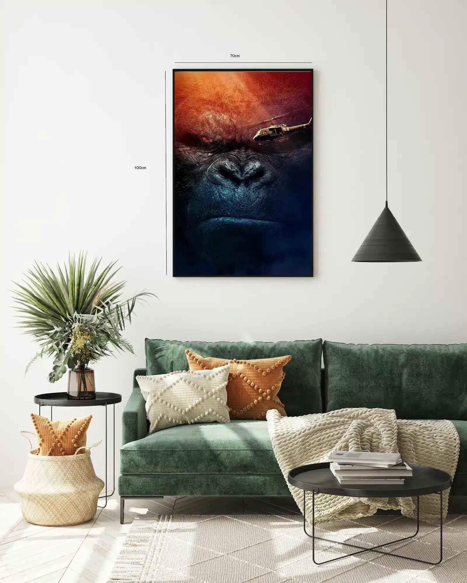 Sort Styrke Plakat