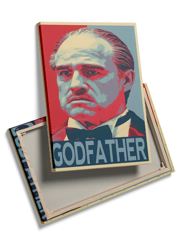 Ikonisk Godfather Portræt