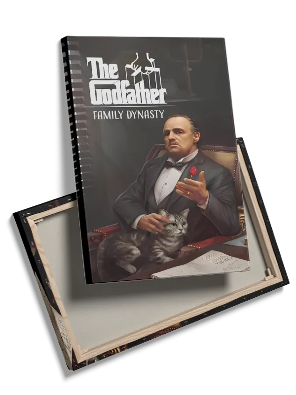 The Godfather with Cat