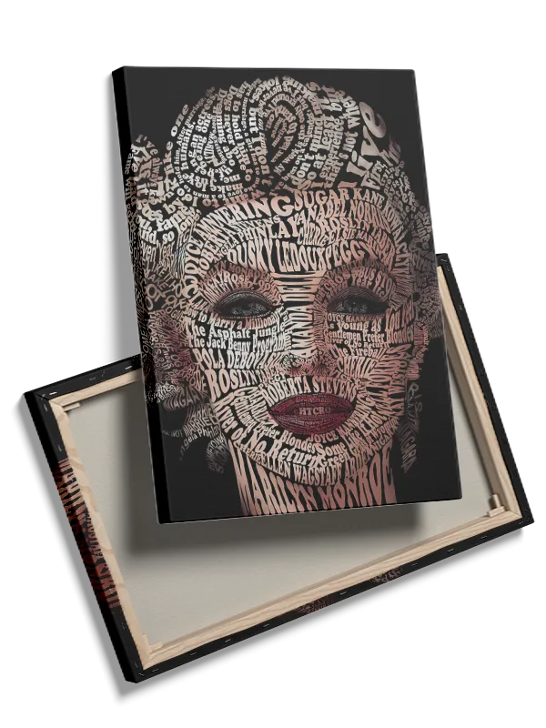 Stiliseret Marilyn Monroe Portræt