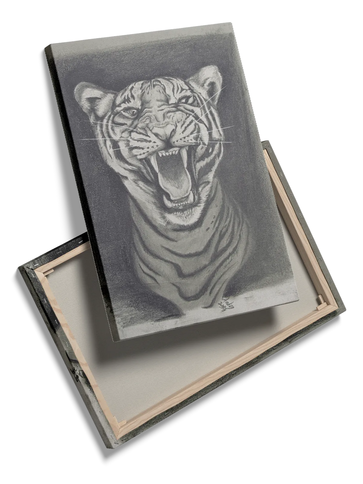 Tiger Roaring Plakat