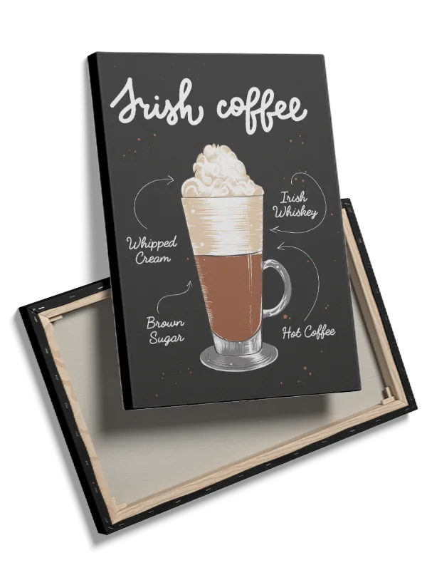 Irish Coffee Plakat