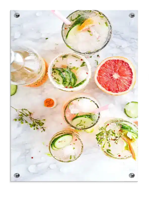 Forfriskende Cocktails Plakat
