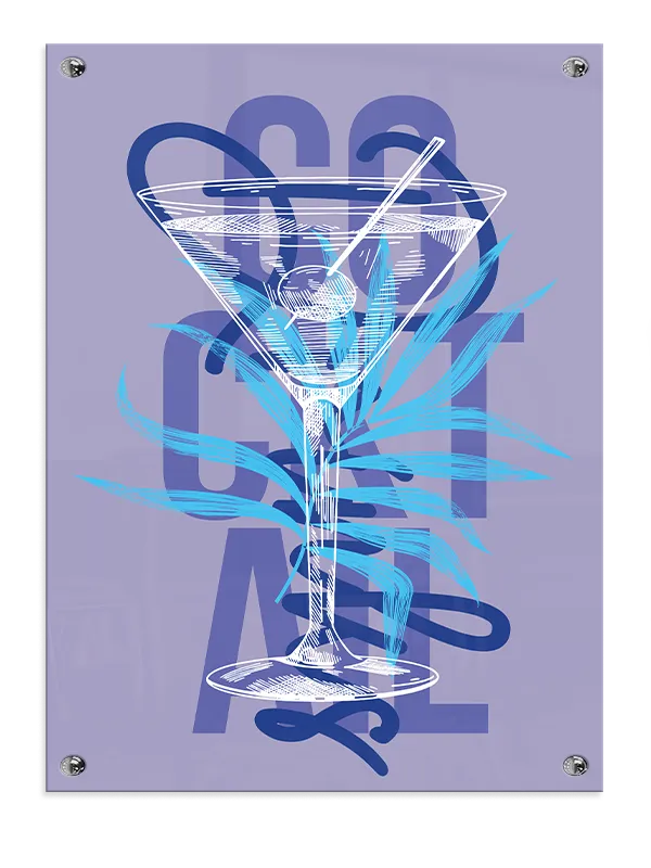 Chic Martini No 2 Plakat