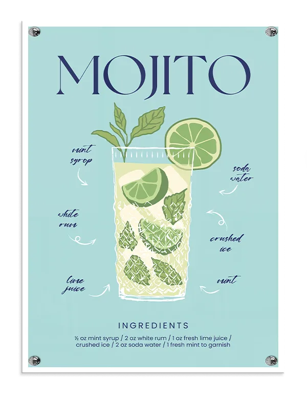 Mojito Plakat