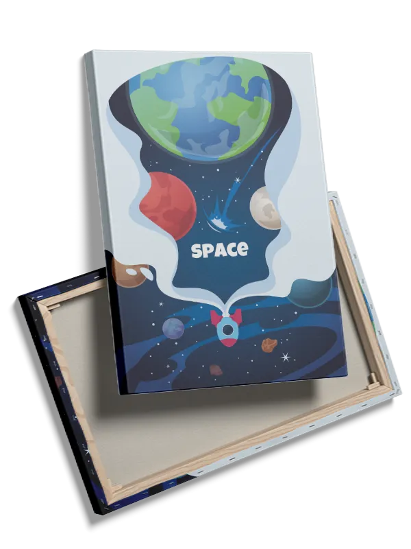 Magical Space Rocket Adventure Plakat