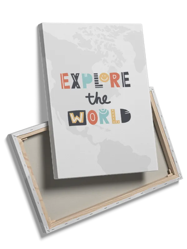 Playful Explore The World Plakat
