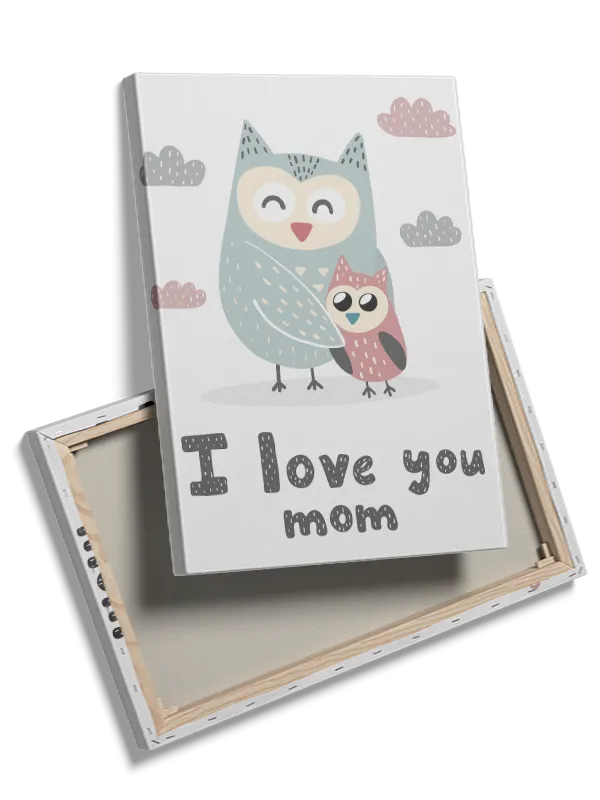 Gentle Owl Love Quote Plakat