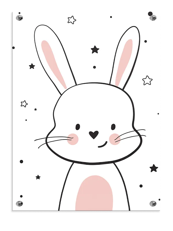 Gentle Bunny Dream Plakat