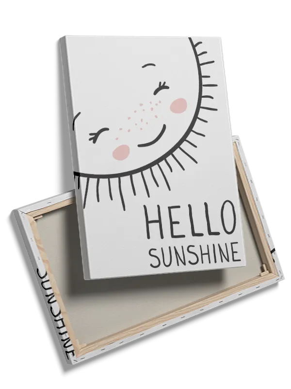 Gentle Smiling Sunshine Plakat
