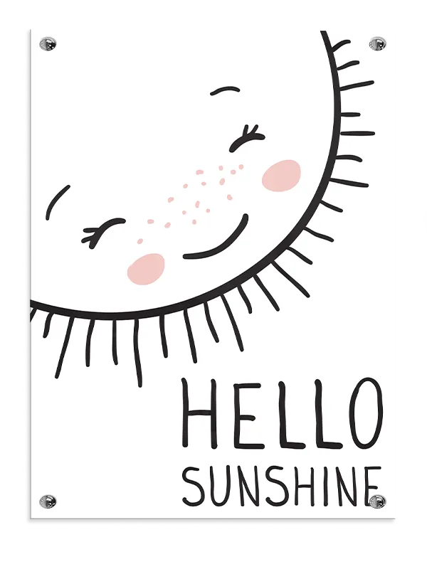 Gentle Smiling Sunshine Plakat