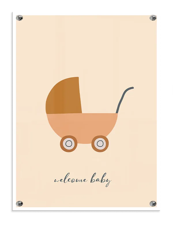 Gentle Baby Carriage Plakat