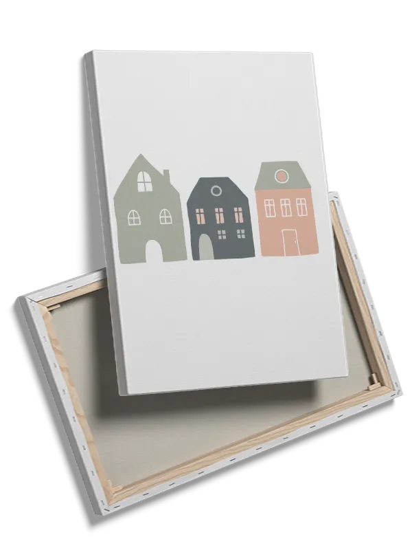 Cozy Little House Trio Plakat