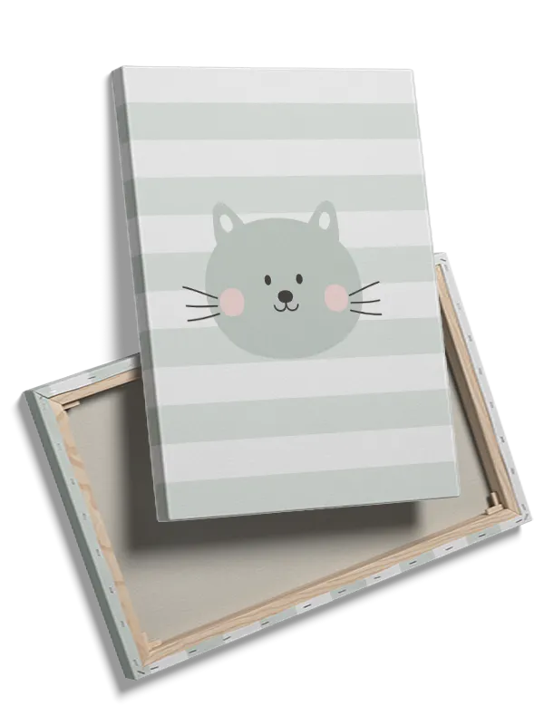 Gentle Kitty Face Plakat