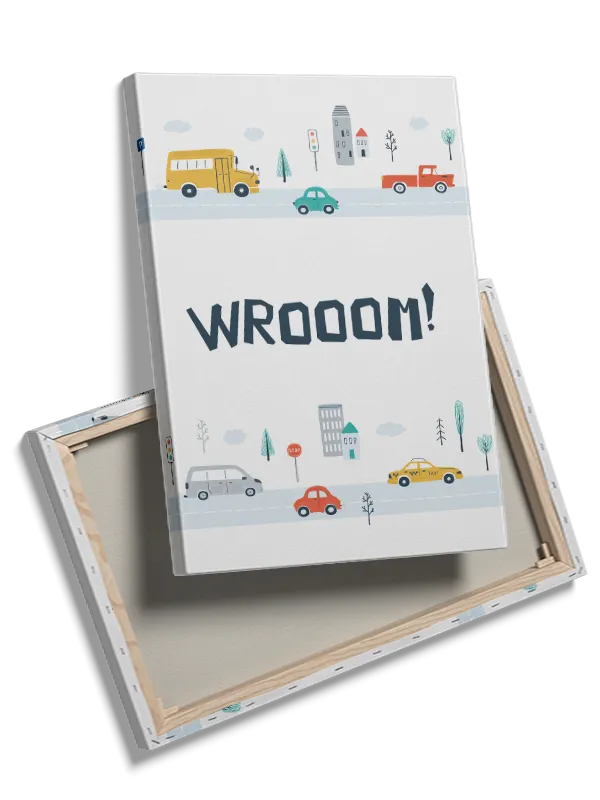 Playful City Vehicles Adventure Plakat