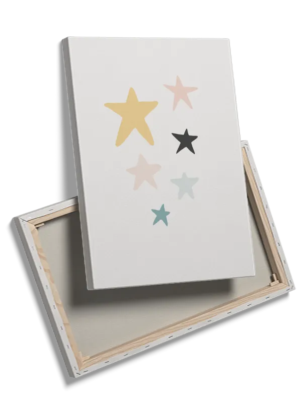 Gentle Star Shapes Plakat