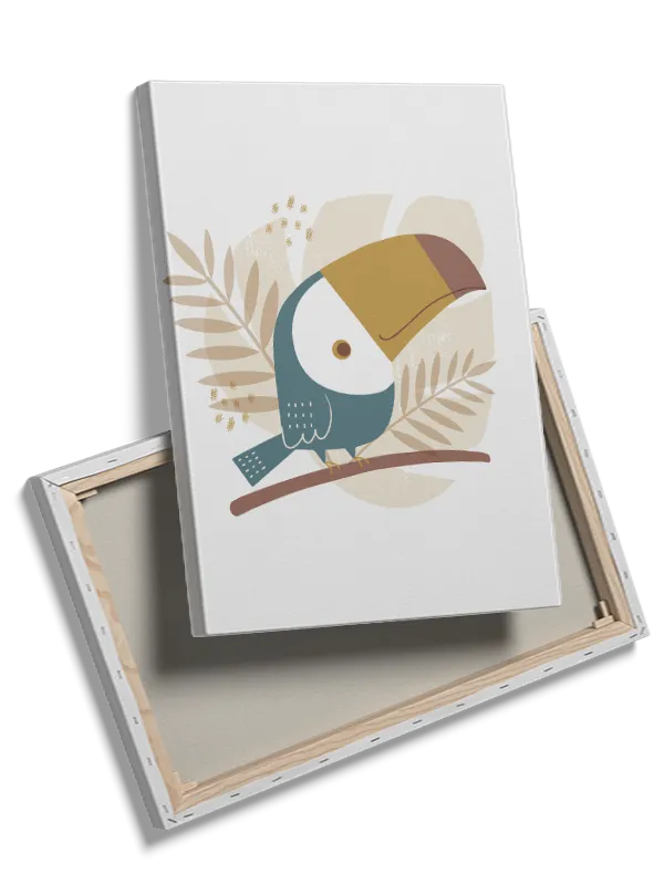 Playful Toucan Jungle Bird Plakat