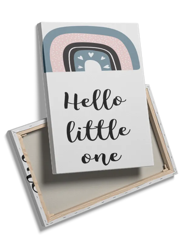 Hello Little One Quote Plakat