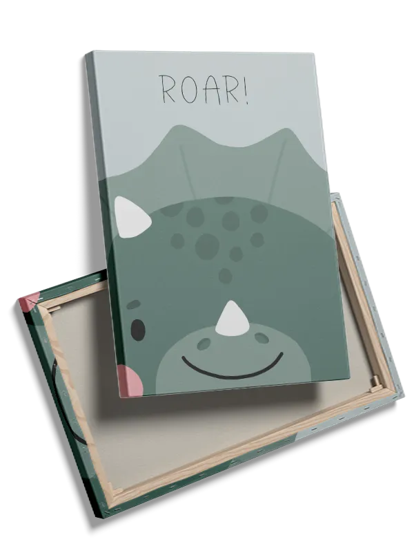 Gentle Dino Roar Plakat
