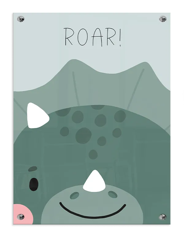 Gentle Dino Roar Plakat