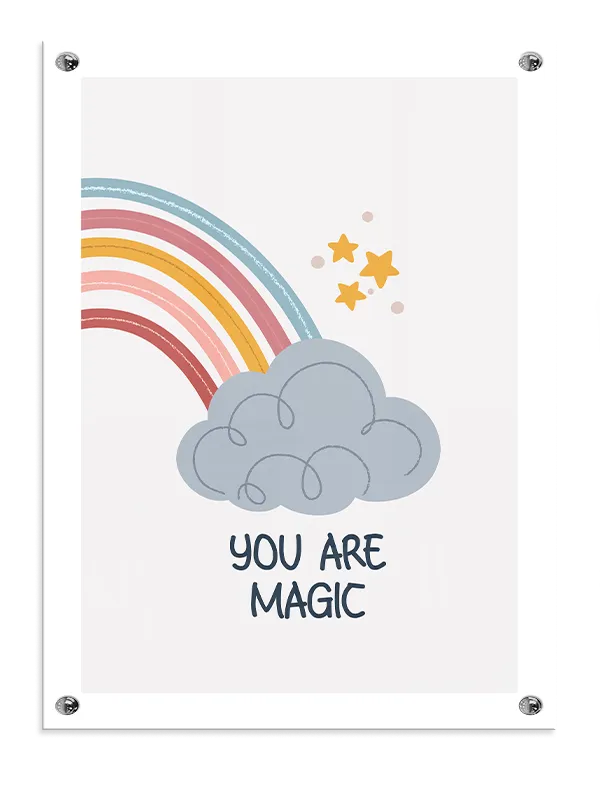 Magical Rainbow You Are Magic Plakat