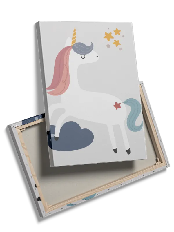 Dreamy Unicorn Magical Stars Plakat