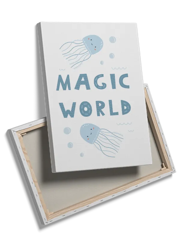 Magical Ocean Jellyfish Plakat