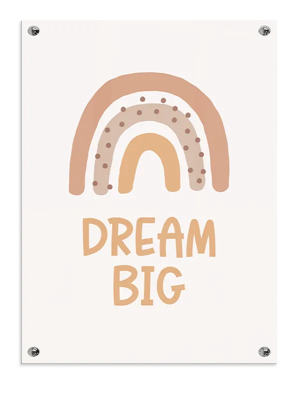 Gentle Dream Big Rainbow Plakat