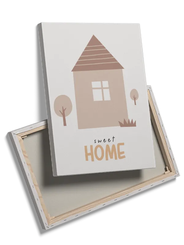 Cozy Sweet Home Quote Plakat