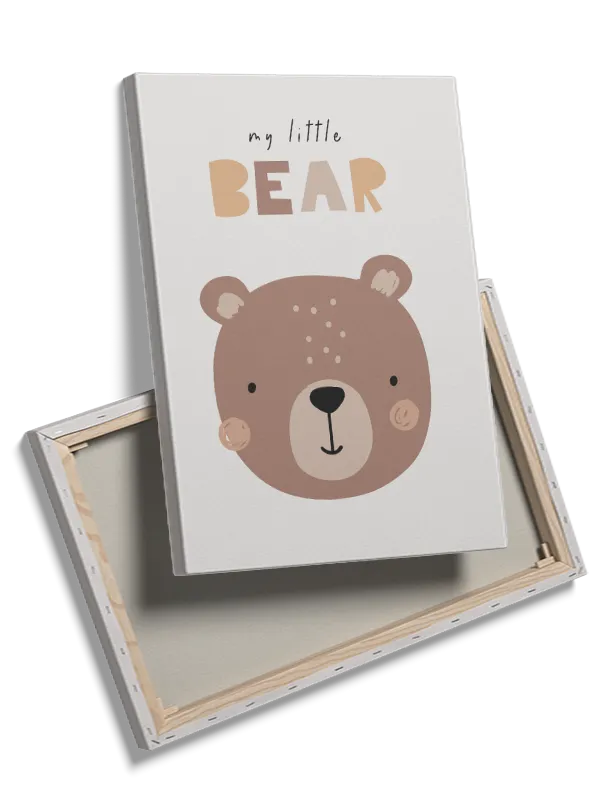 My Little Cozy Bear Plakat