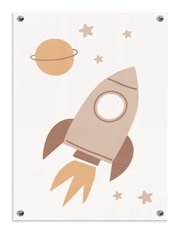 Gentle Rocket Adventure Plakat