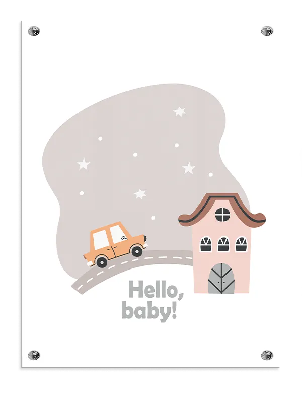 Cozy Little Car Adventure Plakat