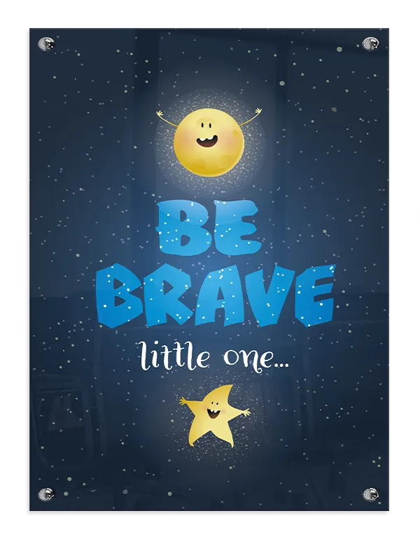 Be Brave Little Star Plakat
