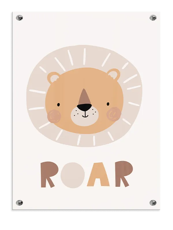 Gentle Lion Roar Plakat