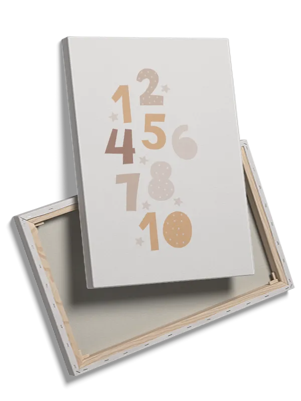 Gentle Numbers Dreamy Style Plakat