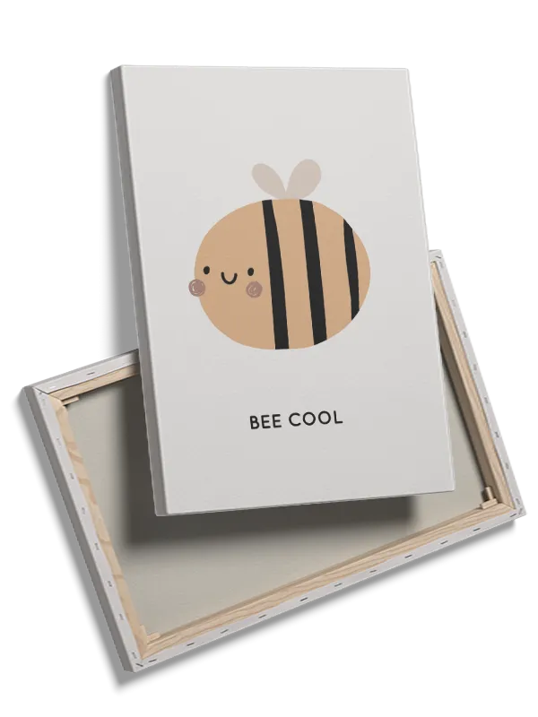 Playful Happy Bee Plakat