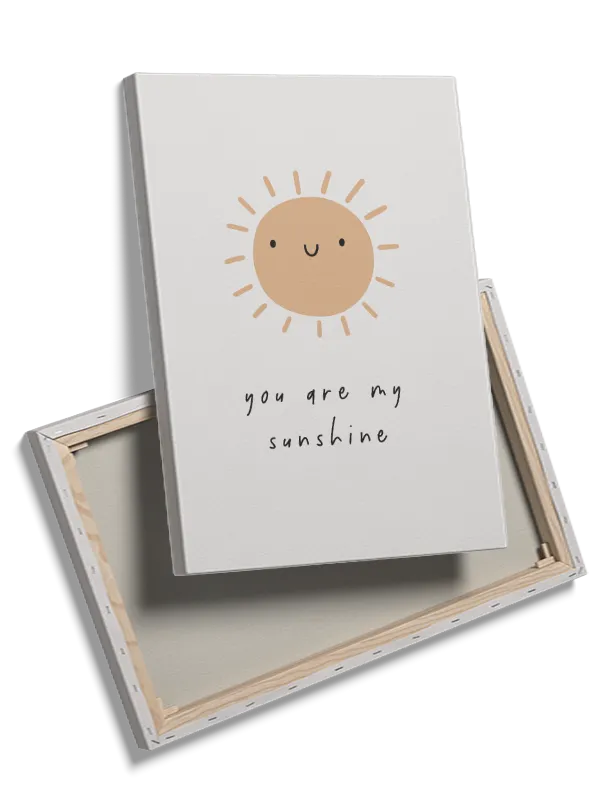 Happy You Are My Sunshine Plakat
