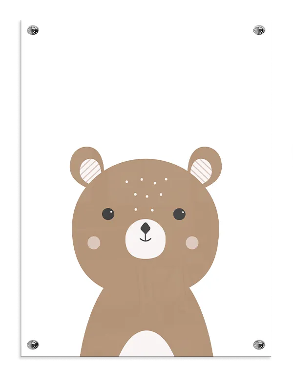 Gentle Bear Nursery Friend Plakat