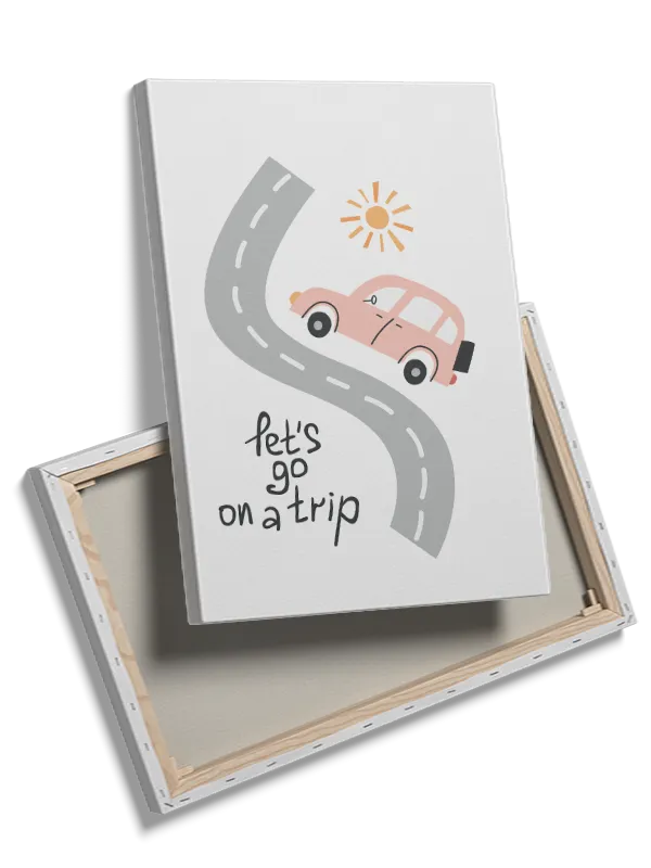 Playful Car Adventure Plakat
