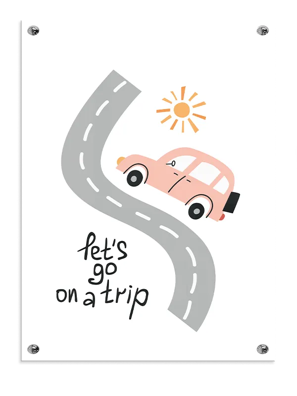 Playful Car Adventure Plakat