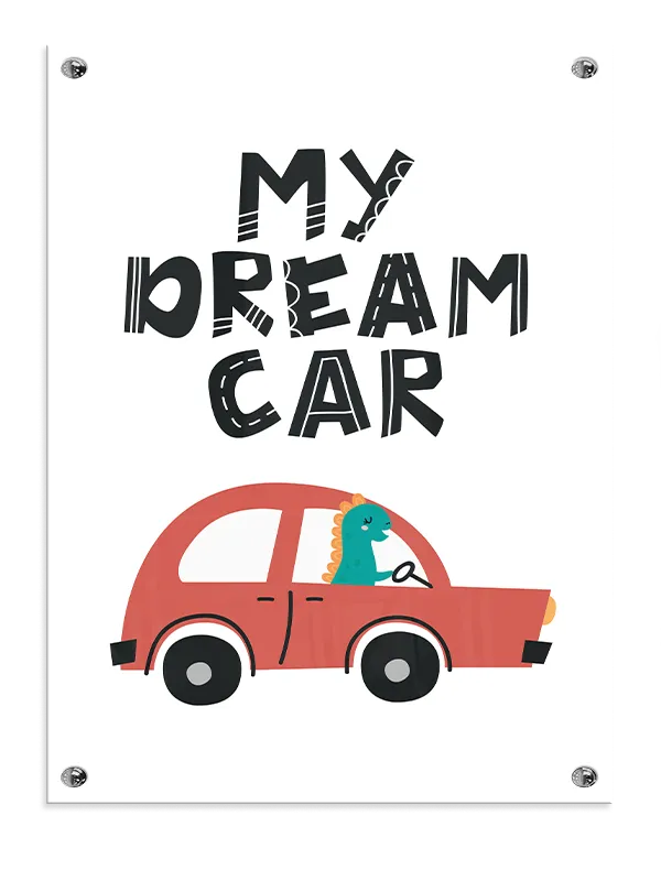 Playful Dream Car Plakat