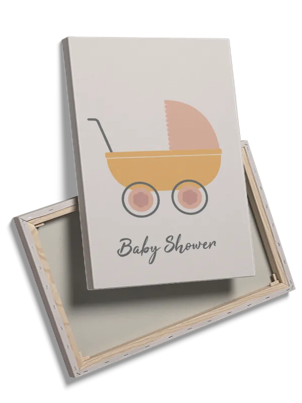 Gentle Baby Carriage Vehicles Plakat