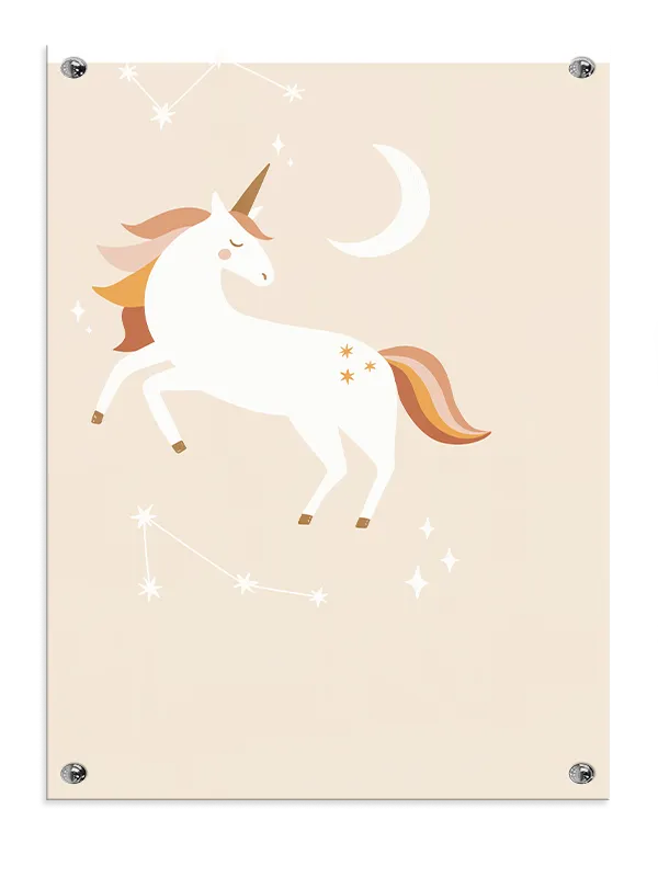 Dreamy Magical Unicorn Plakat