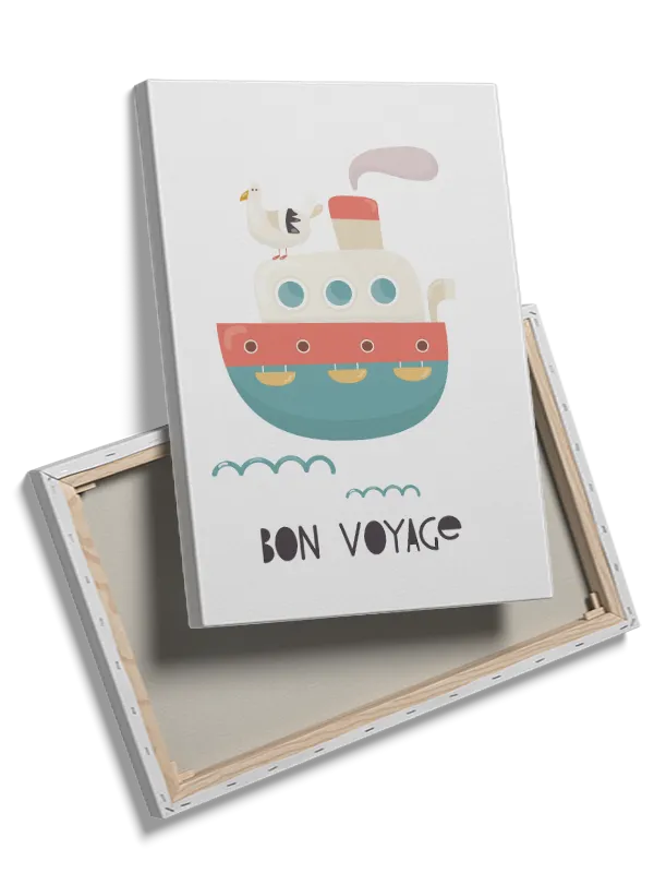 Playful Boat Adventure Plakat